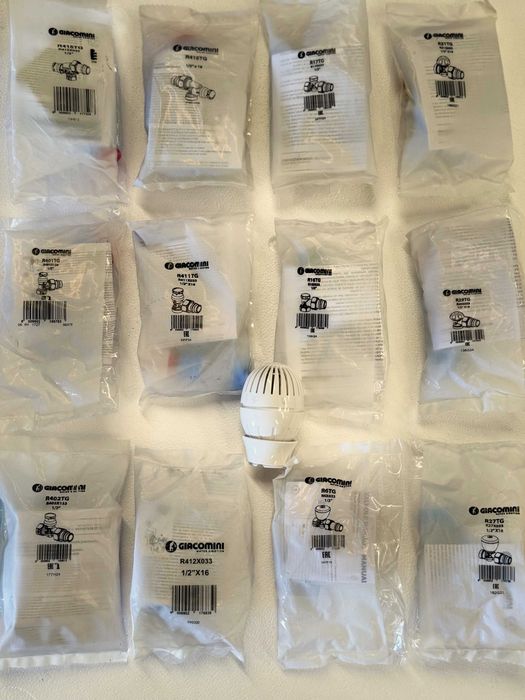 Комплект термовентили,термоглава за радиатори – GIACOMINI