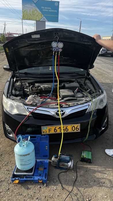 Автокондиценер заправка с выездом