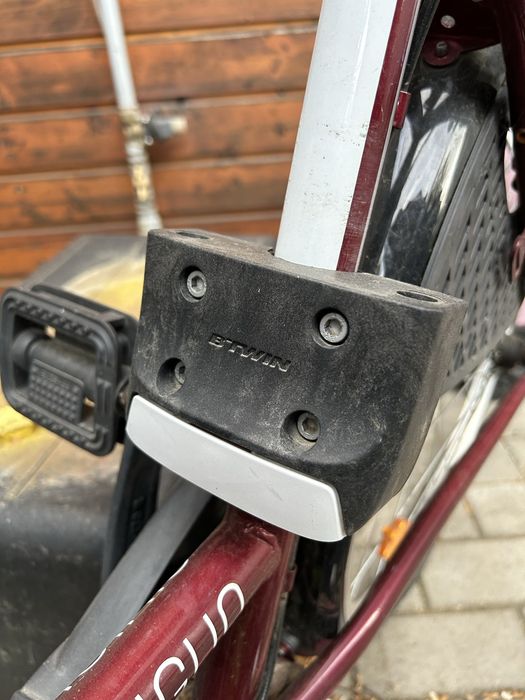 Suport scaun de copii decathlon de bicicleta Prindere