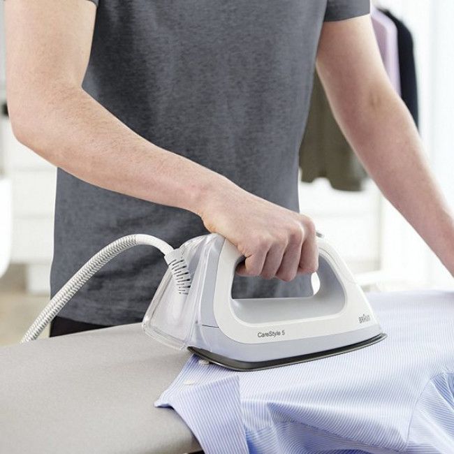 Парогенераторна ютия Braun IS5042WH, 2400W, 6bar произведено Германия
