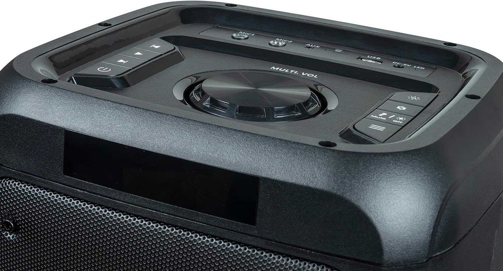 Metronic 477182 Аудио Система, Bluetooth 600W Party XL LED Светлини