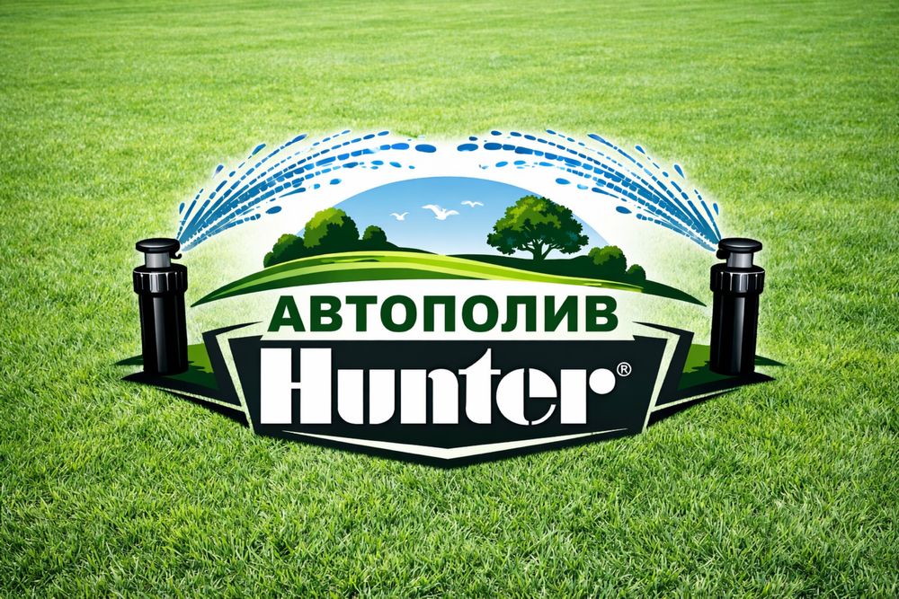 Автополив система полива Hunter под ключ !