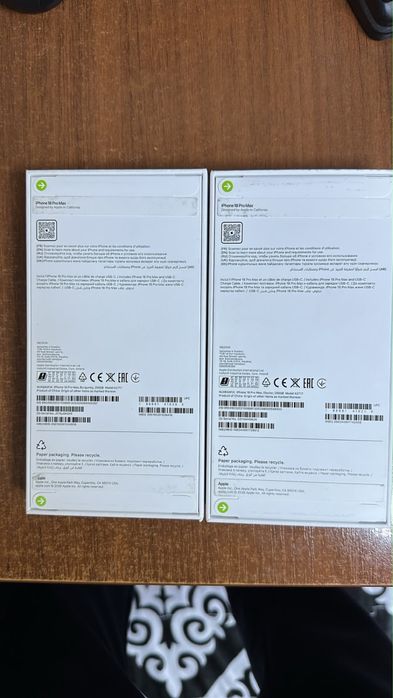 18 Pro Max 256gb EAC