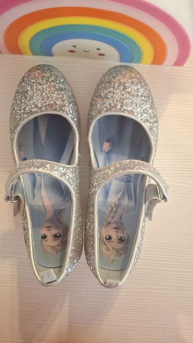 Pantofi eleganti fetițe Frozen/Elsa H&M 31