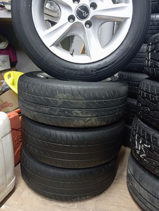 Диски с резиной на ВАЗ