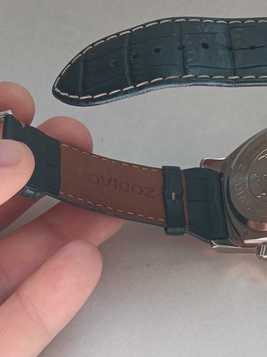 Ceas Zodiac Desert Master Blue ZO7000 GMT World Timer Men's Watch, Rar