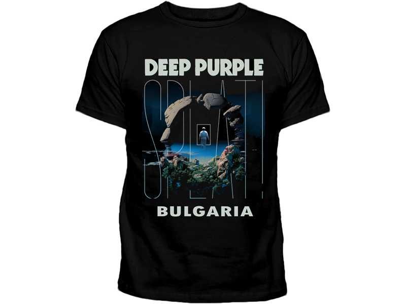 Рок тениска Deep Purple Дийп Пърпъл Модели и размери