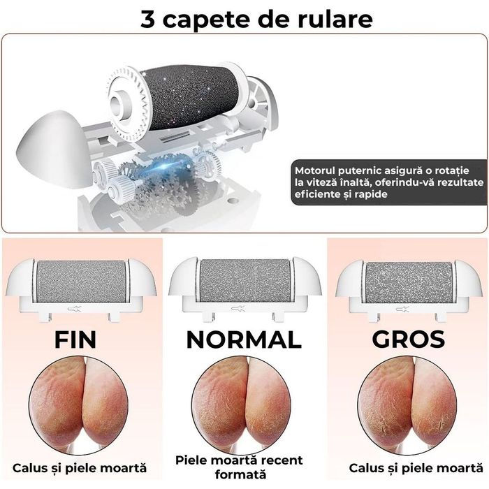Pilă Electrică Regal Bliss cu Afișaj Digital și Încărcare USB – Kit Co