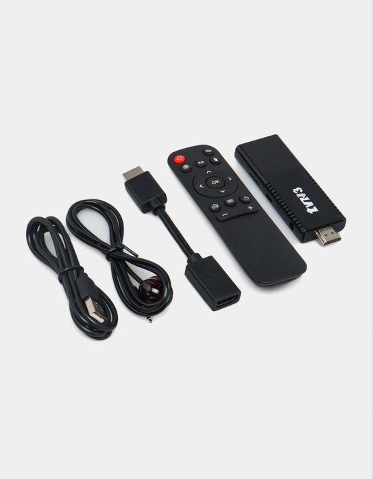 Smart TV Stick TVR3 (YouTube bor, pulti bilan) — Zudlik bilan!
