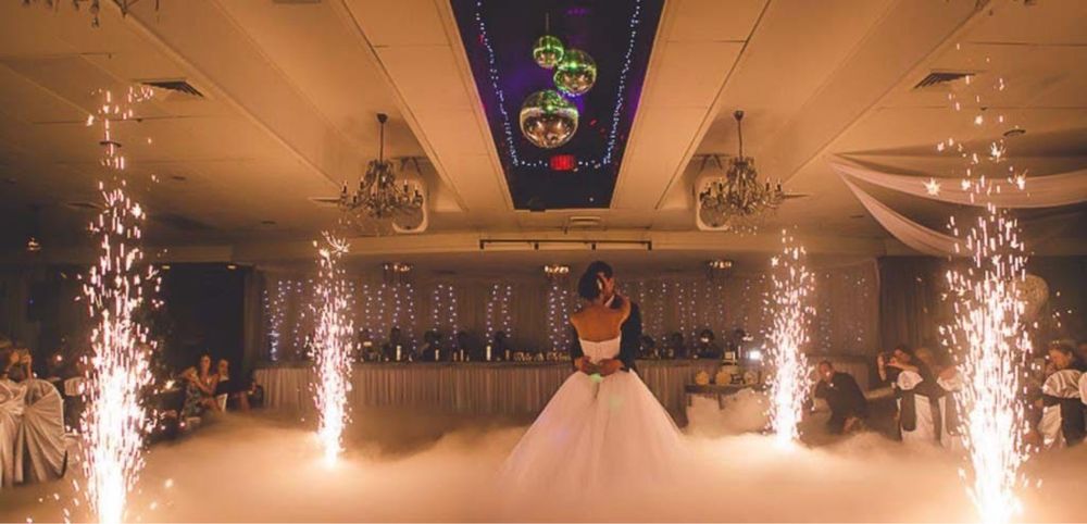 Танц на облаците,Огнено Цвете,Експлодиращи балони,Сценични фонтани