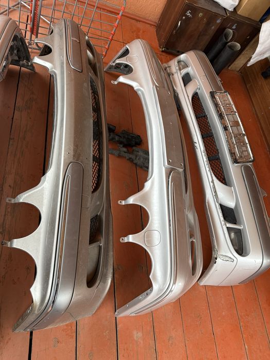 Мерседес 210 лупарик передний бампер