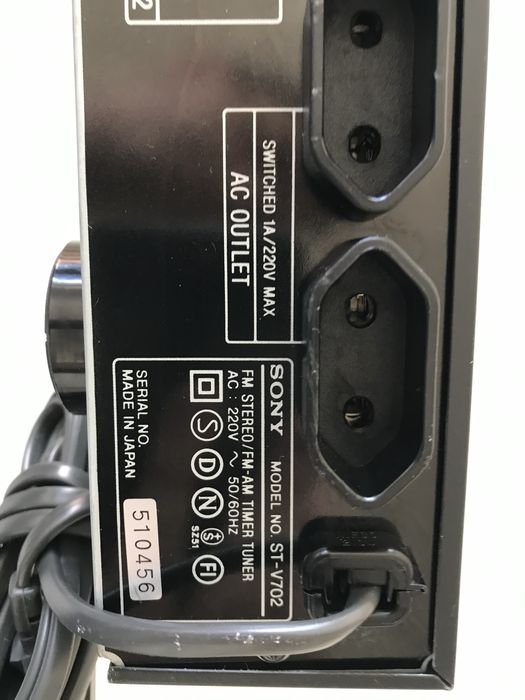 Tuner Sony ST-VE702, posibi functional sau pentru pise (nu detin cablurile speciale pentru conectare pentru  a-l putea  proba).