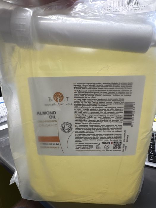 Ulei de migdale 5L cu pompita