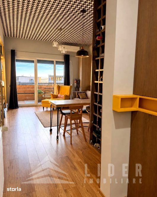 Apartament cu 3 camere de vanzare in Buna Ziua, mobilat si utilat.