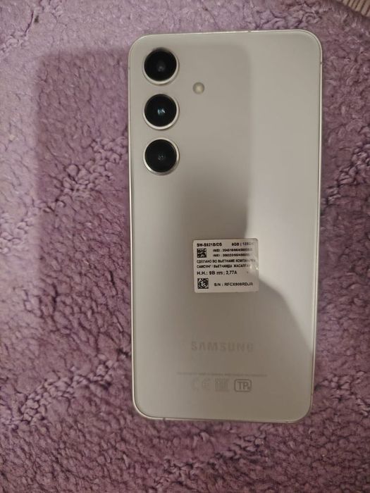 Samsung S24  гарантия есть