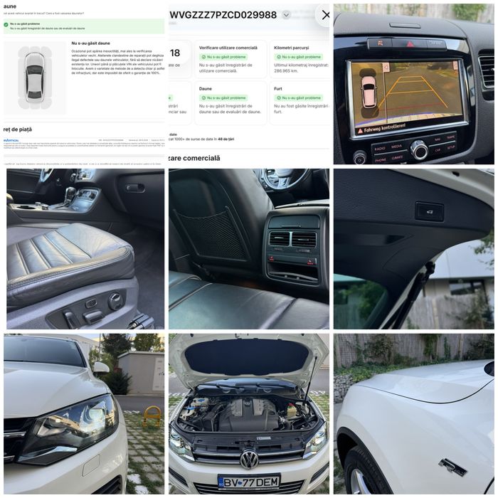 VW Touareg R-Line 3.0 TDI V6 • 4Motion • Suspensie Pneumatică • Full Option