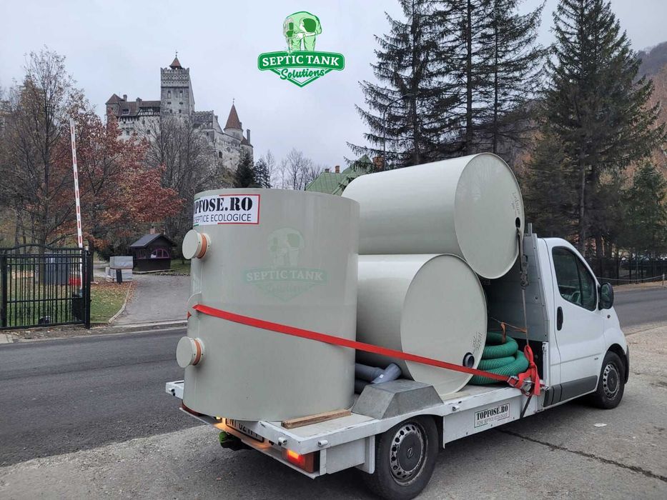 Fosa Septica 2000L Ecologica pt 4-5 Pers + Acte PRIMARIE + Garantie!