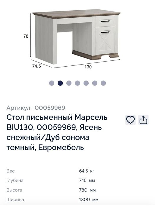 Срочно продам новую мебель