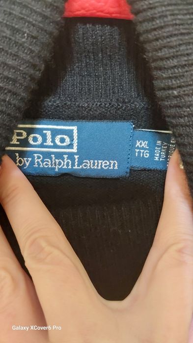Пуловер поло Polo Ralph Lauren. Размер XL/2XL.100% вълна