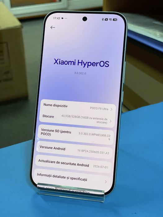 Poco F8 Ultra 528GB, Garantie 12 luni | Lensun