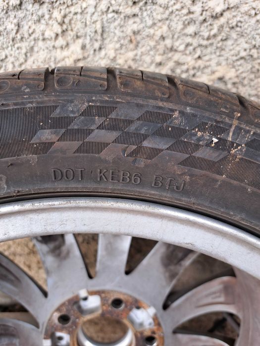 Jante+cauciucuri bmw