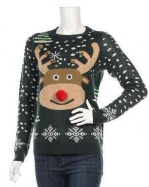 Дамски Коледен пуловер "S" 15-25-30 лв.