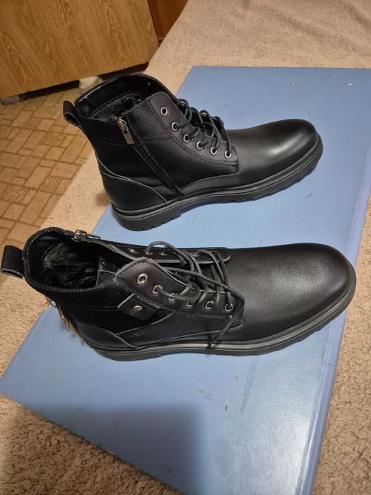 Ghete barbatesti BIG Star, piele naturala, supercalitate, 46, noi.