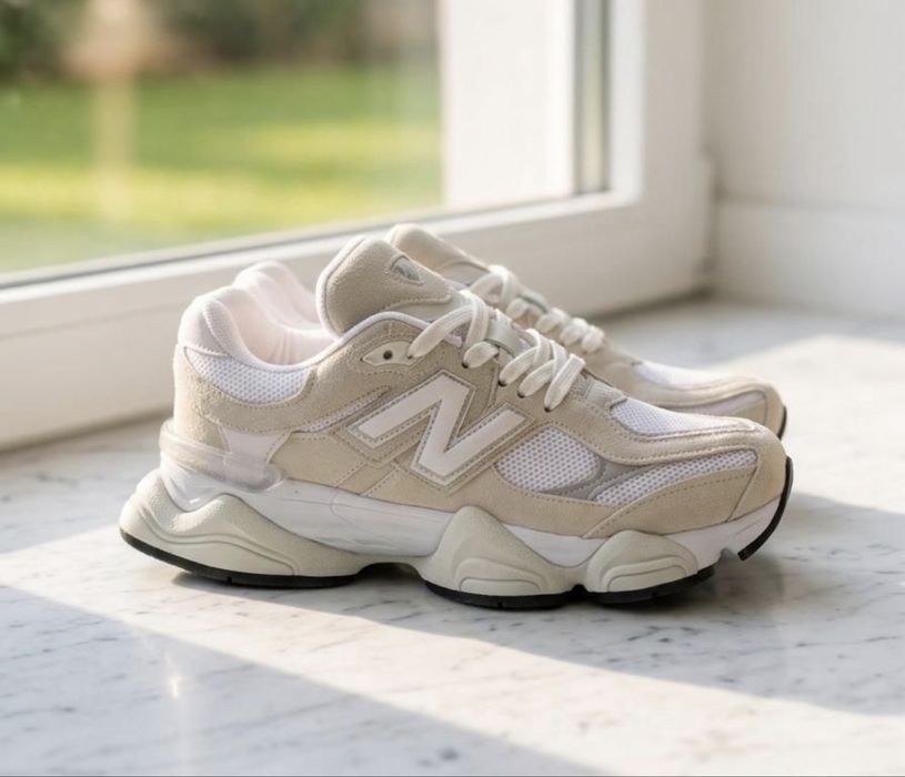 NB New Balance 9060 Crem Adidasi Full Box