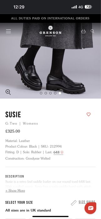 Pantofi,loafers dama,Grenson,marime 40