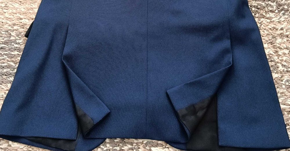 Costum barbati albastru regal
