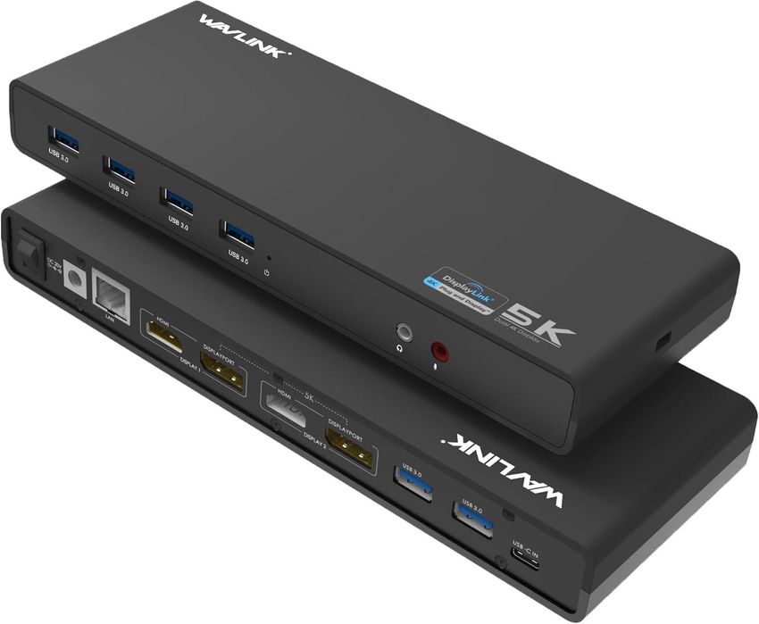 Docking Station Universal - WavLink Usb-c 5K - Nou - Sigilat