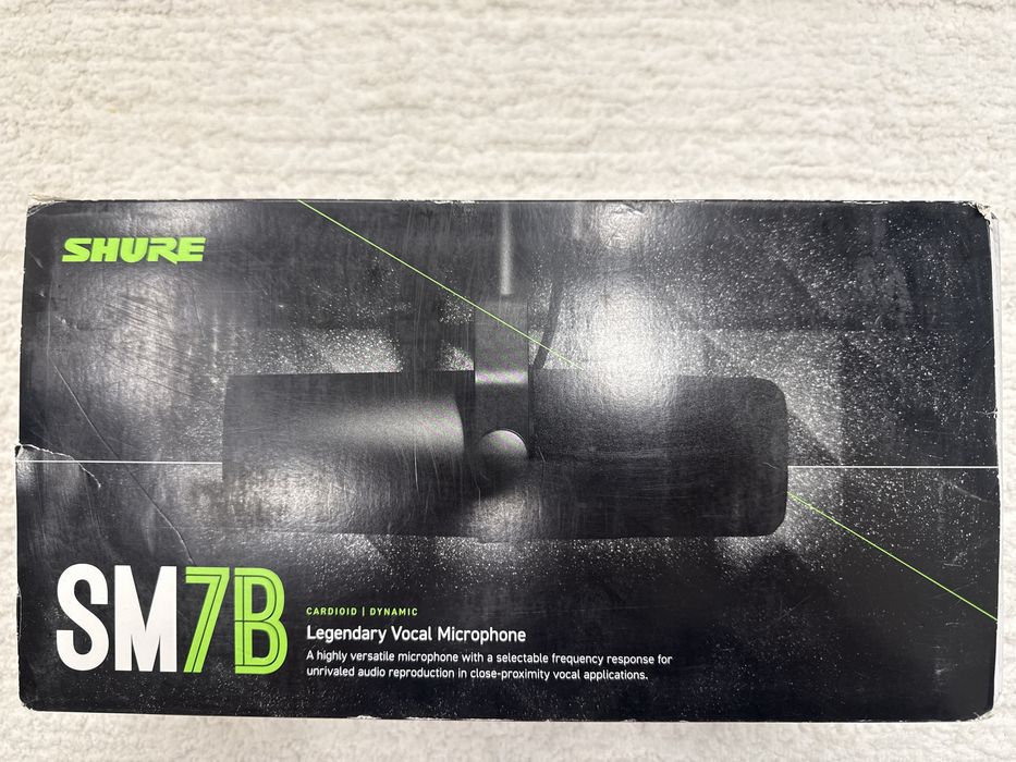 Shure sm7b microphone