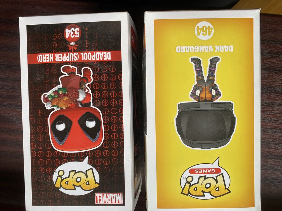 Funko Pop Dark Vanguard 464 + Deadpool 534 оригинал