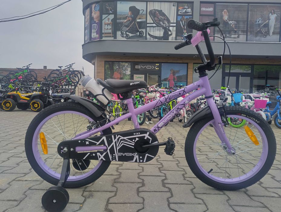 BYOX Велосипед 18" PIXY лилав