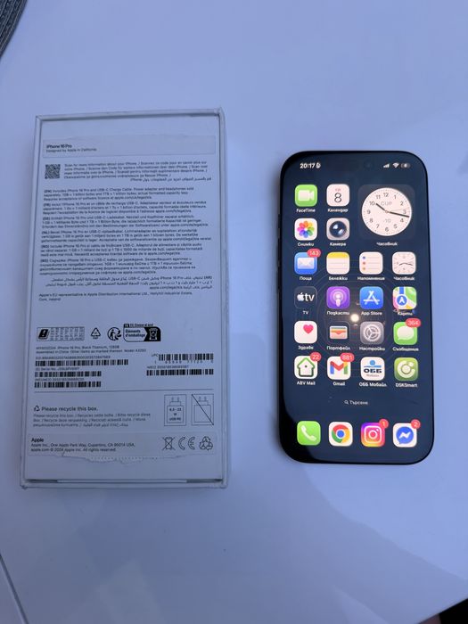 Iphone 16 pro 128 GB без забележка