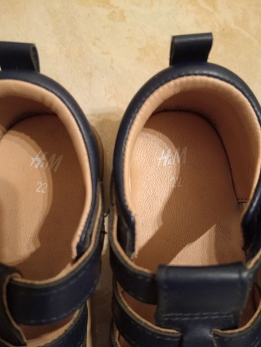 Set sandale copii h&m și ortopedia (piele), mărimea 22