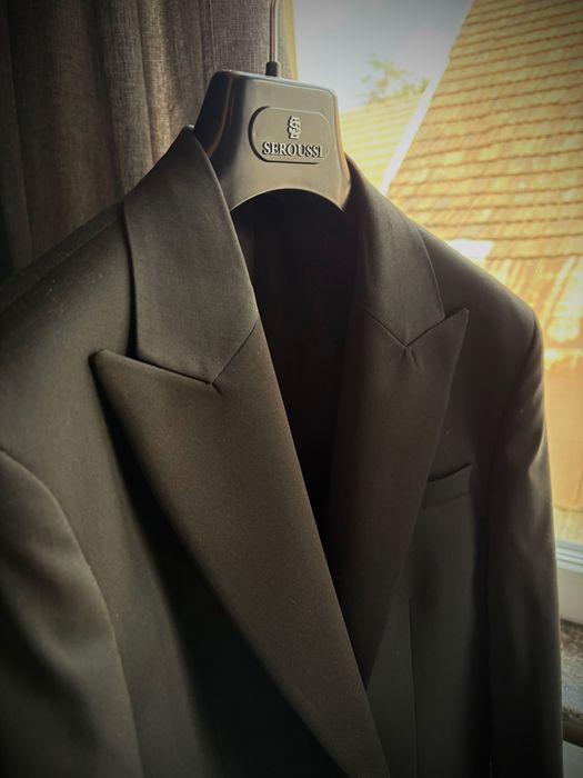 Sacou Smoking / Tuxedo SEROUSSI Negru – Mărimea 46 – Nou, Nepurtat