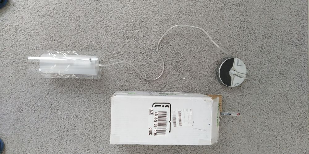Vand lampa/Pendul Star-Light, 1x40W, Alb,nou nout,calitate