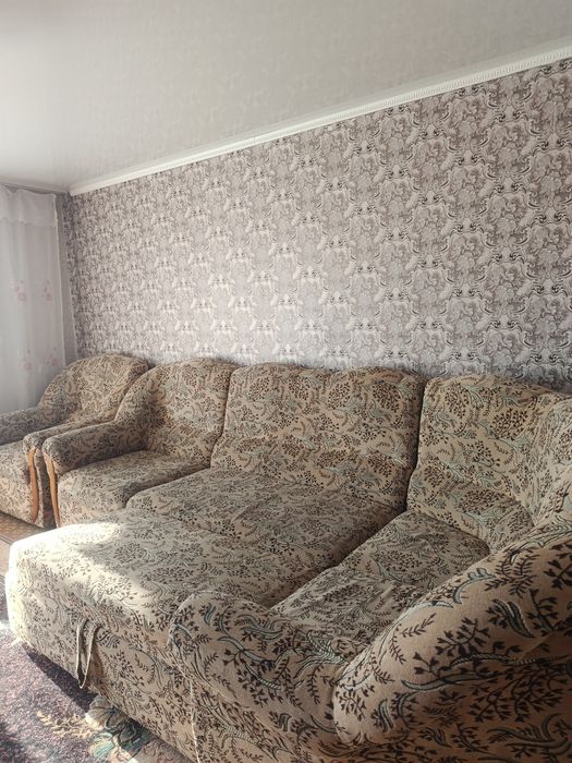 Диван угловой с креслом