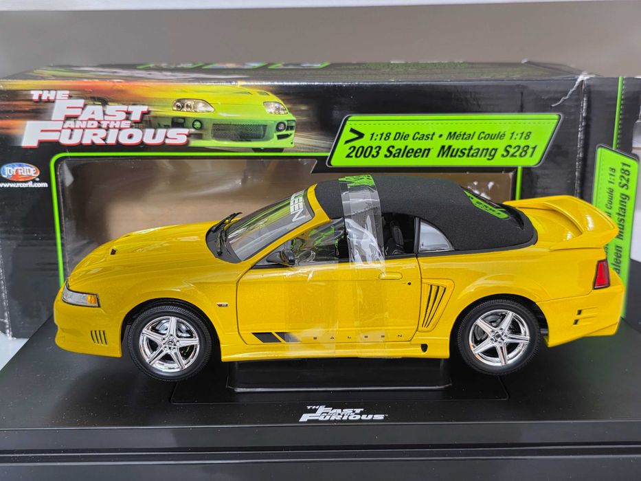 Macheta  1/18 Joyride Fast And Furious Ford Mustang S281 Saleen 2003