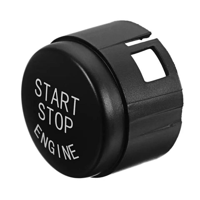 Buton start stop negru mat oem Bmw Seria GT 5 6 7 F01 F02 F07 F10 F11
