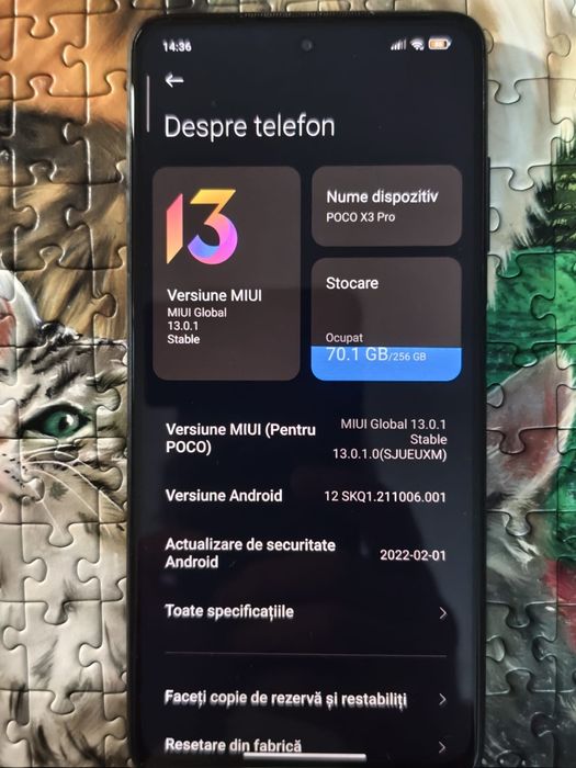 Vând/schimb Poco X3 pro- 256gb cu iPhone