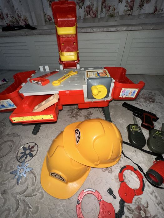 Детски музикален “майсторски” куфар с принадлежности + уоки токи