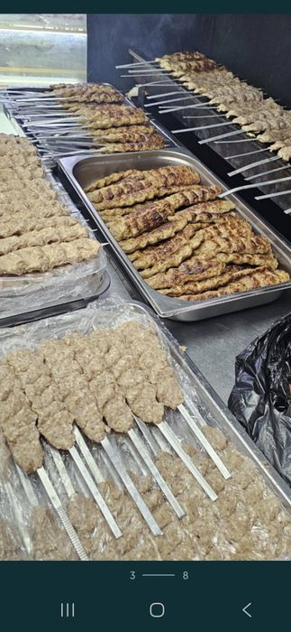 Fast food uchun tayyor Mangal shashli 5000 somdan