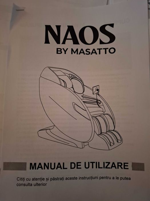 Fotoliu de masaj MASATTO