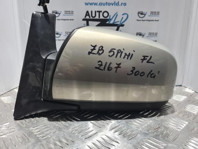 Oglinda stanga electrica model mare 5 Pini Z167 Opel Zafira B Facelift