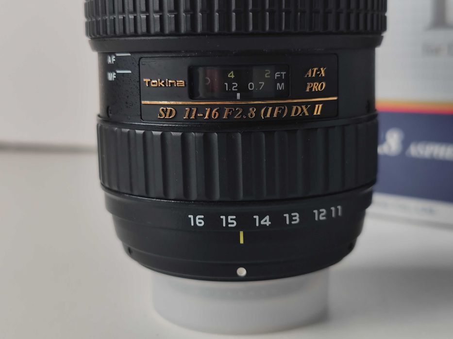 Обектив Tokina 11~16 mm AT-X 116 PRO DX II / F 2.8 / Aspherical / Crop Frame for Nikon