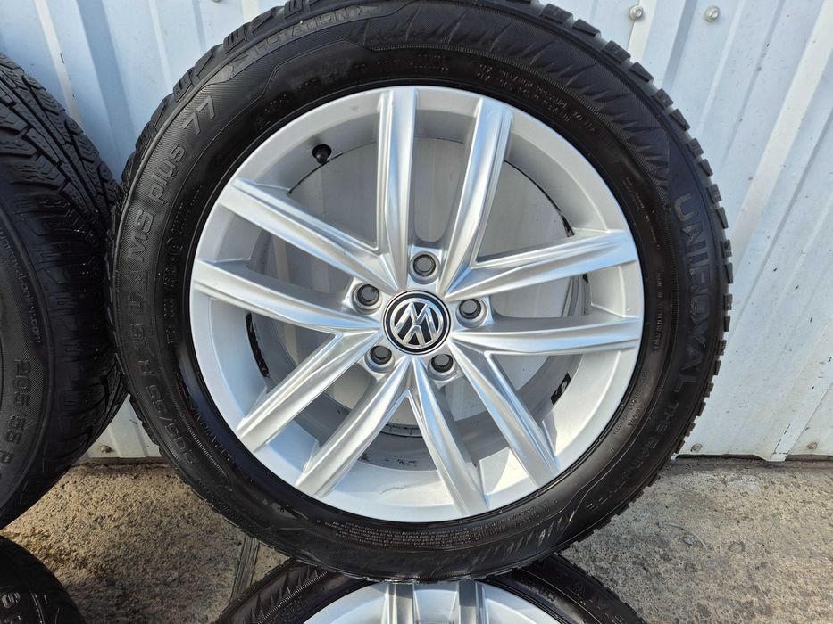 Jante / Roti Aliaj Originale cu Anvelope  VW Golf 7 R16