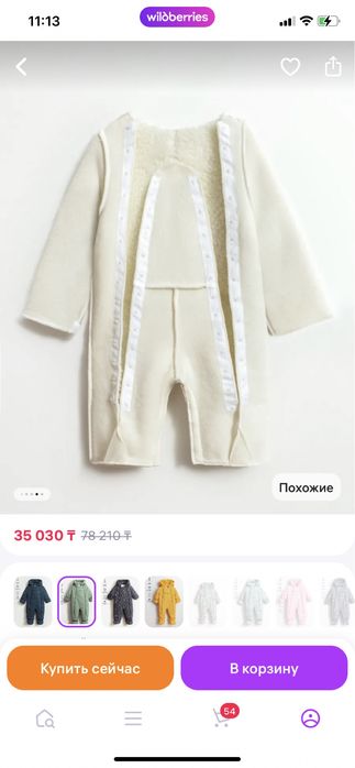 Зимний комбинезон унисекс