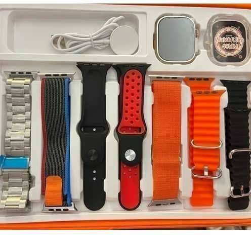 Смарт часовник 7в1, Smart watch ULTRA, Спортен часовник за мъже и жени